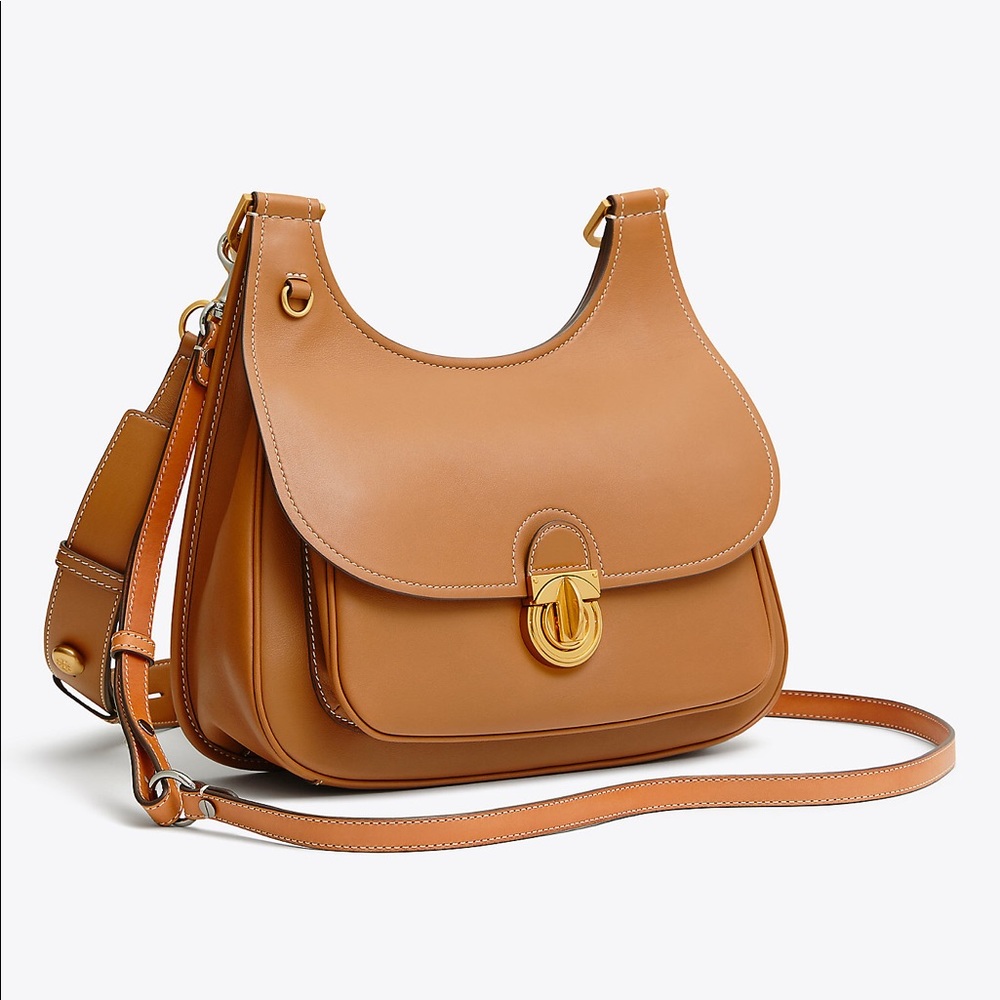 Tory Burch James Saddlebag